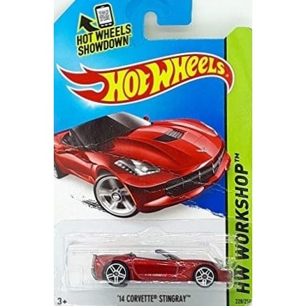 Hot Wheels Workshop 14 Corvette Stingray Shopee Brasil