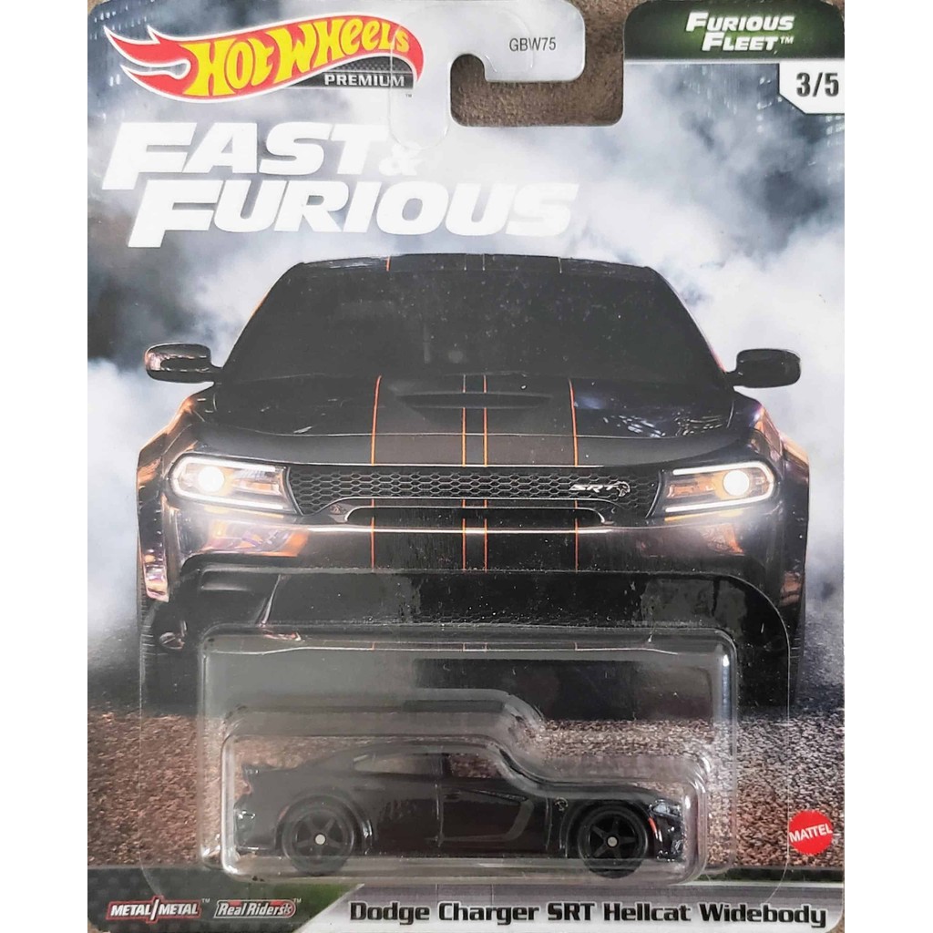 Hot Wheels Fast Furious Furious Fleet Dodge Charger SRT Hellcat