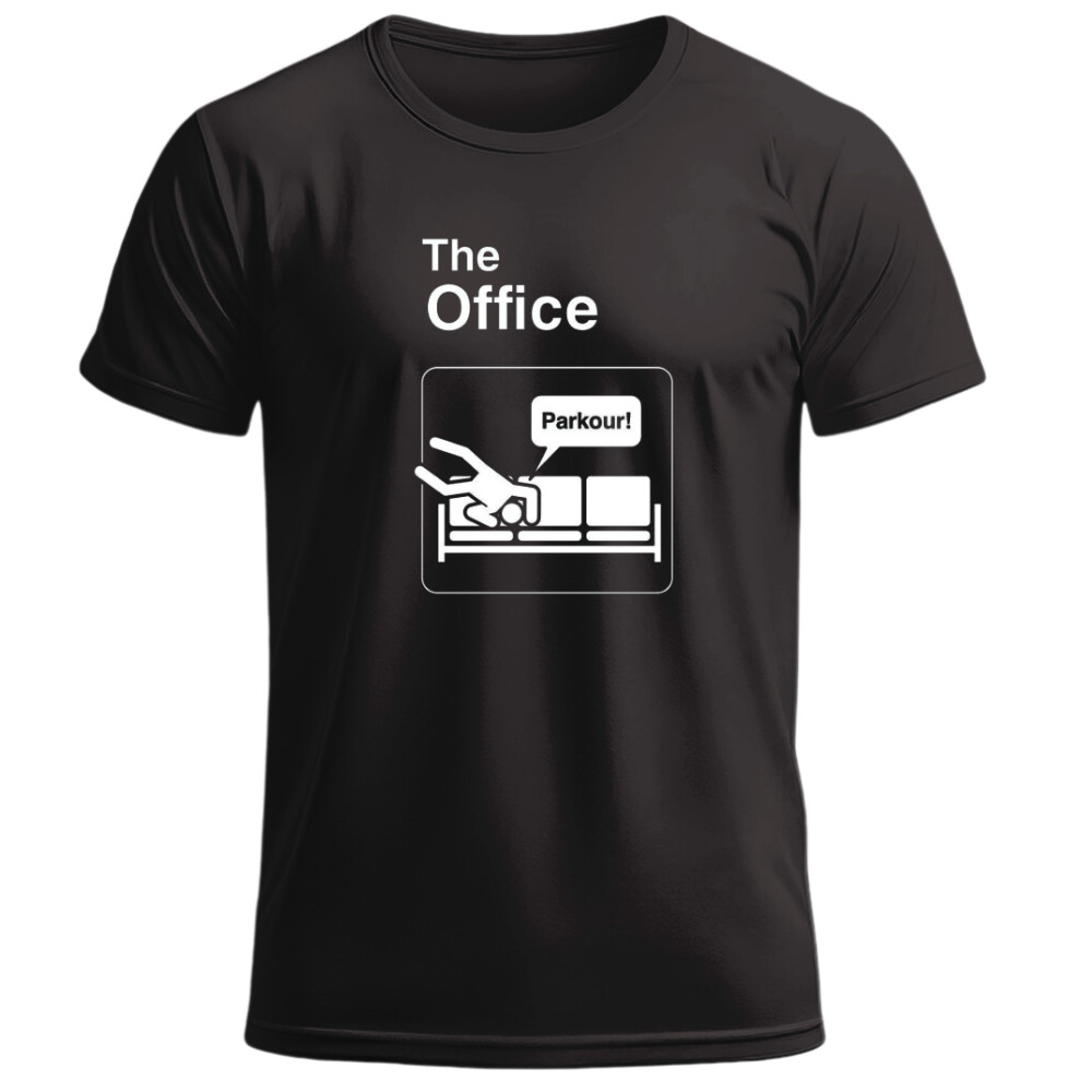 Camisa Camiseta Unissex The Office Parkour 100 Algodão Shopee Brasil