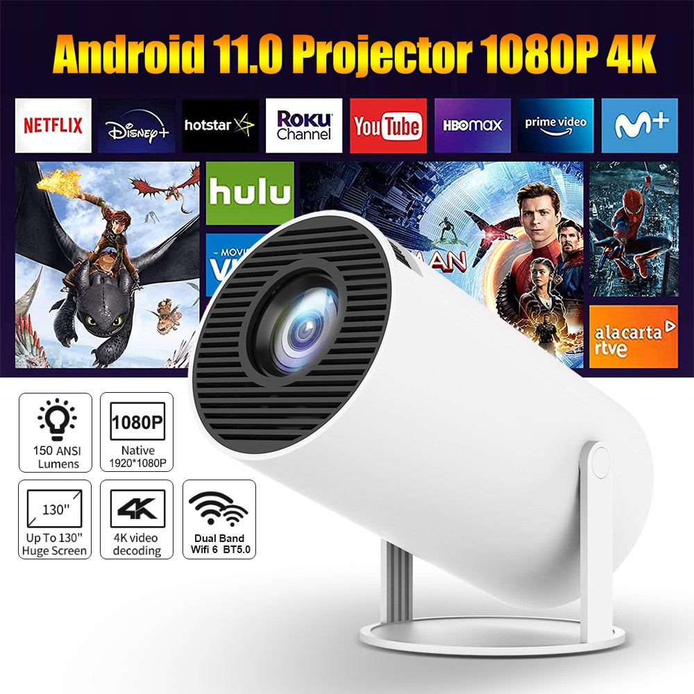 Projetor Magcubic Hy Original Port Til Smart Android K Ultra Hd