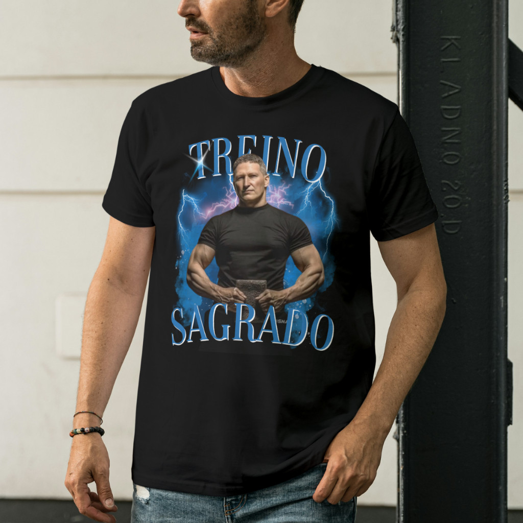 Camiseta Padre Marcelo Treino abençoado Meme Novidade Shopee Brasil