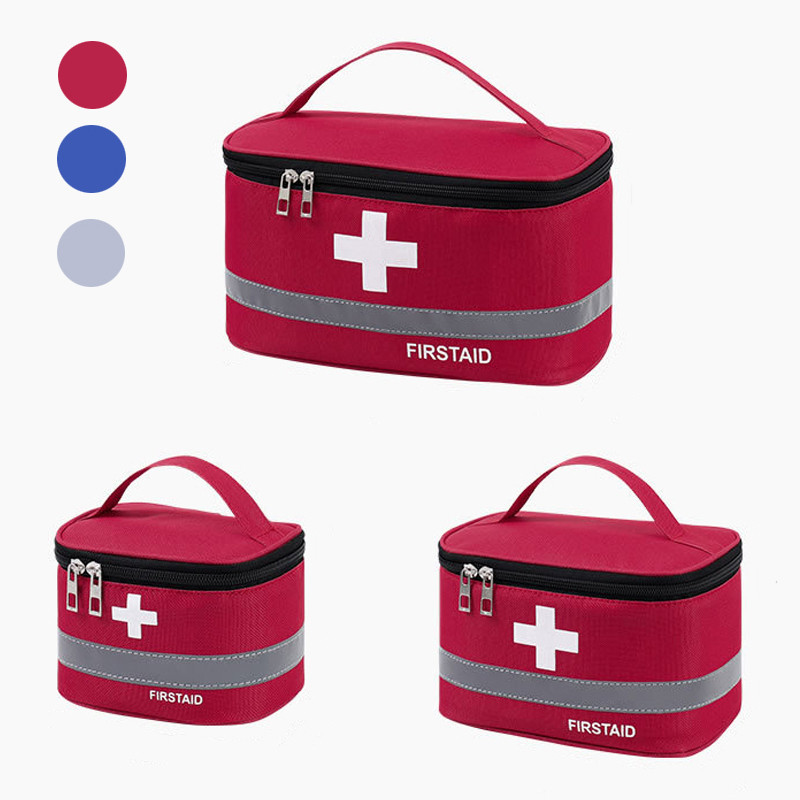 Kit De Primeiros Socorros Médico Saco De Emergência Armazenamento De