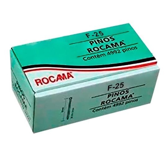 Pino Para Pinador Rocama F 25 Caixa 4992 Pinos 12400 Shopee Brasil