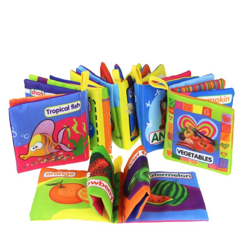 Livros De Pano Macio Para Beb S Rattles Carrinho De Passeio Rec M