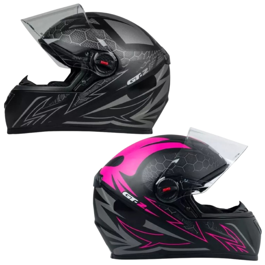 Capacete Fw Gt Narigueira Alta Capacete Drive Shopee Brasil