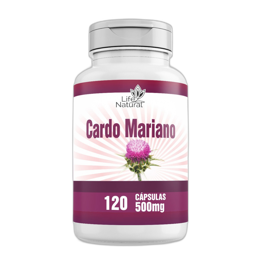 Suplemento De Silimarina Ou Cardo Mariano 120 Capsulas Pura 100