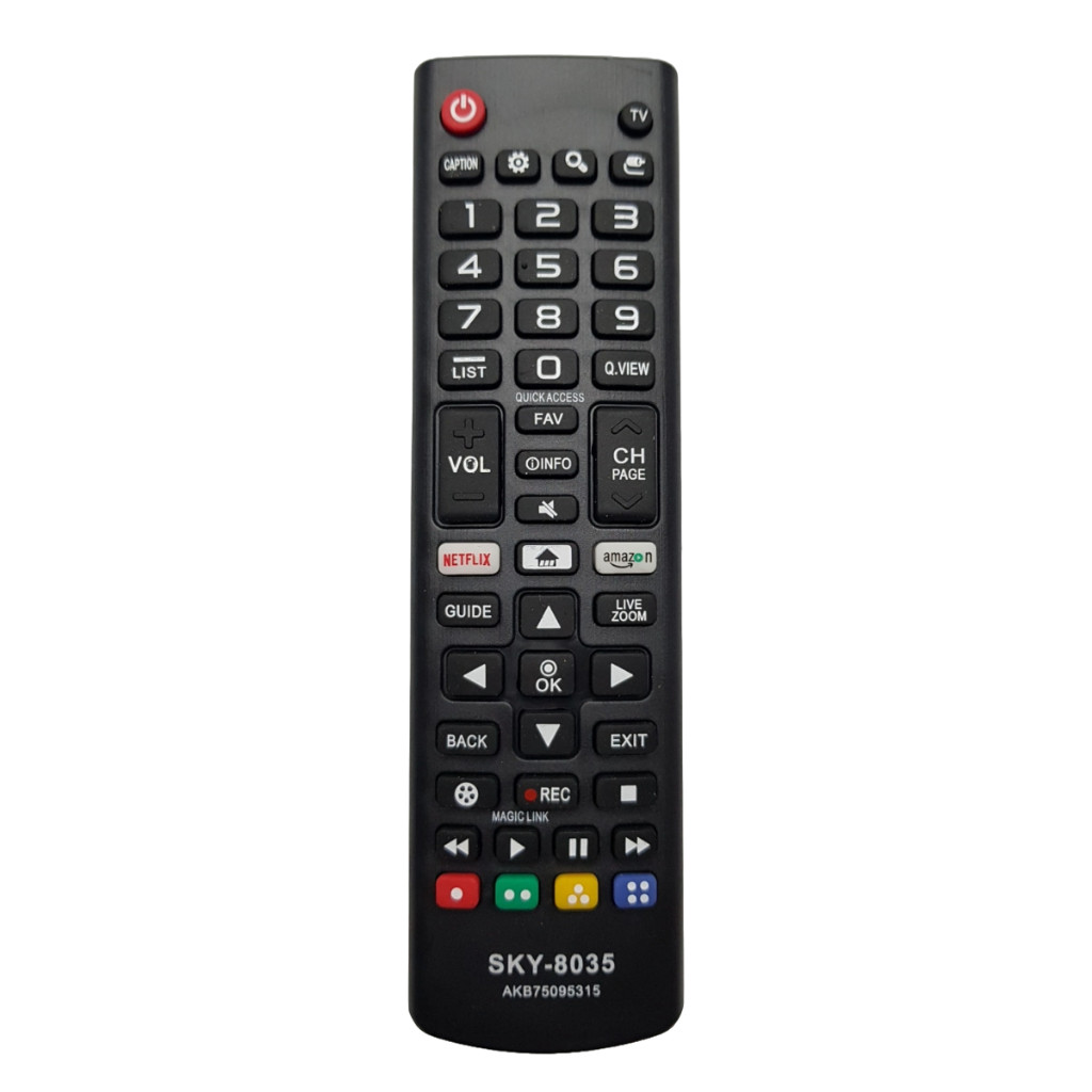 Controle Remoto Para Tv LG Smart FBG 8035 CNN 8035 SKY 8035 RBR 8035VC