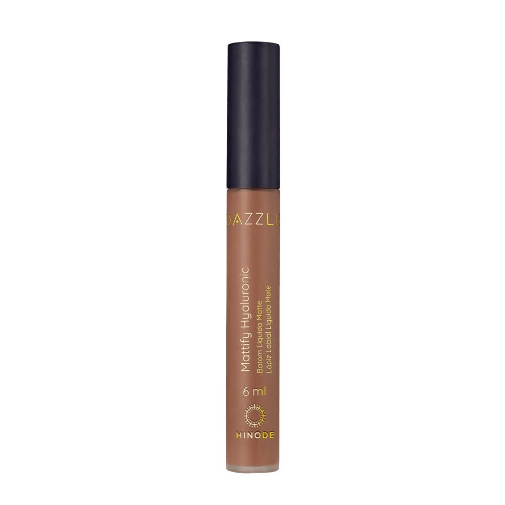 Batom Líquido Matte Mattify Dazzle 6ml Nude Caramelo Shopee Brasil