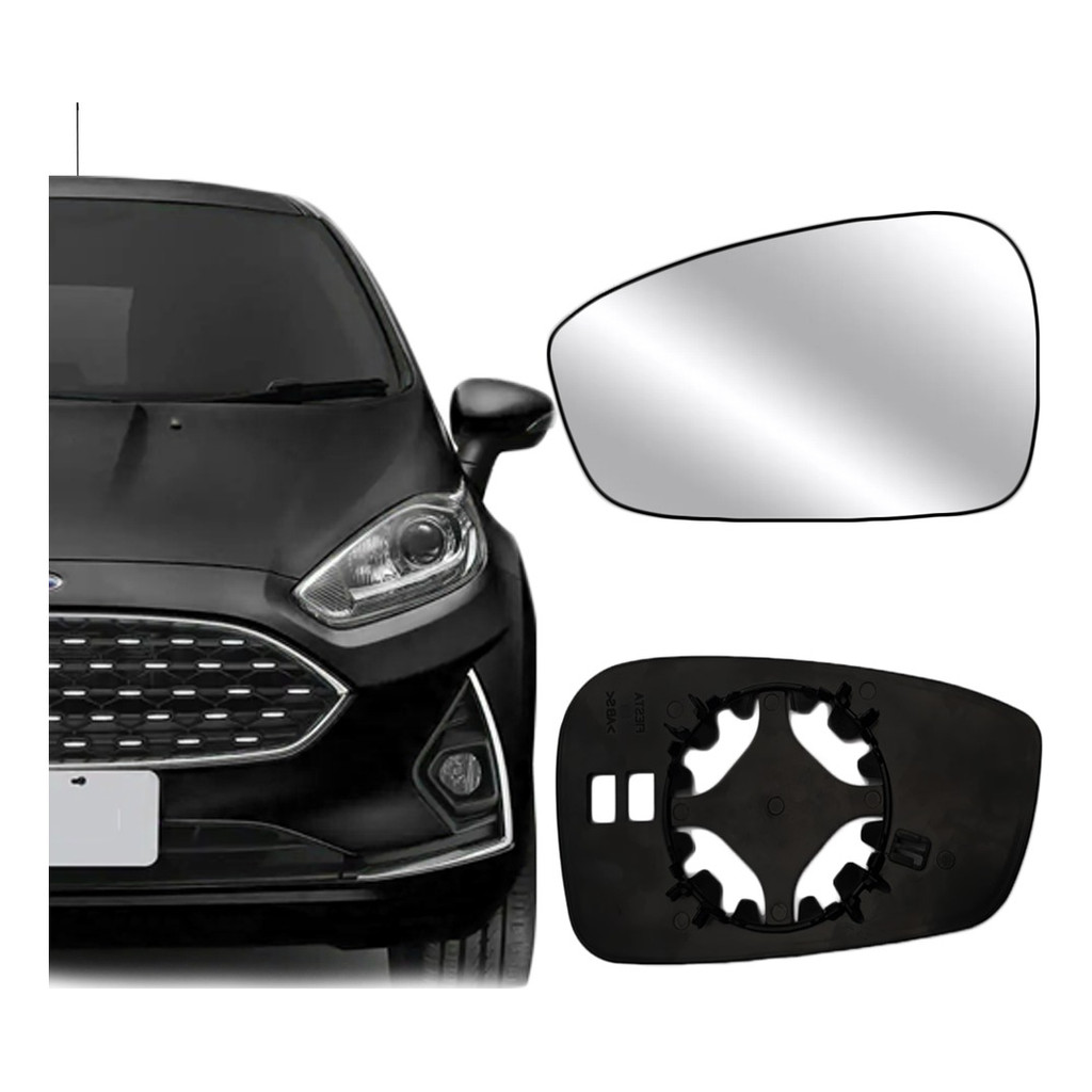 Lente Espelho Retrovisor New Fiesta 2018 2019 2020 2021 Shopee Brasil