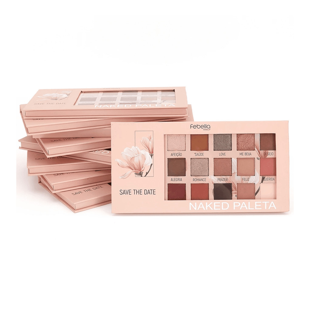 Paleta De Sombras Naked 21 Febella Shopee Brasil