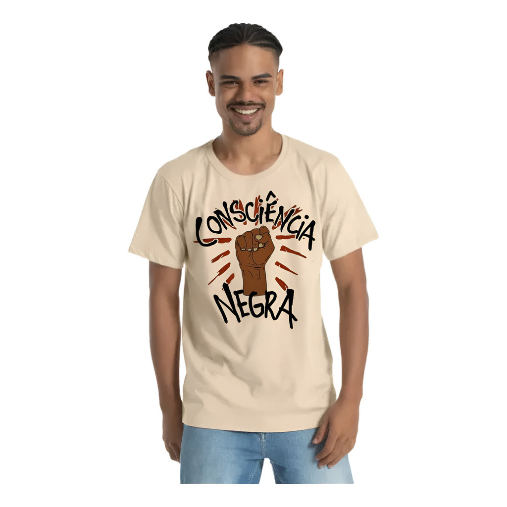 Camiseta Personalizada Consciência Negra Desigualdade Afro Shopee Brasil