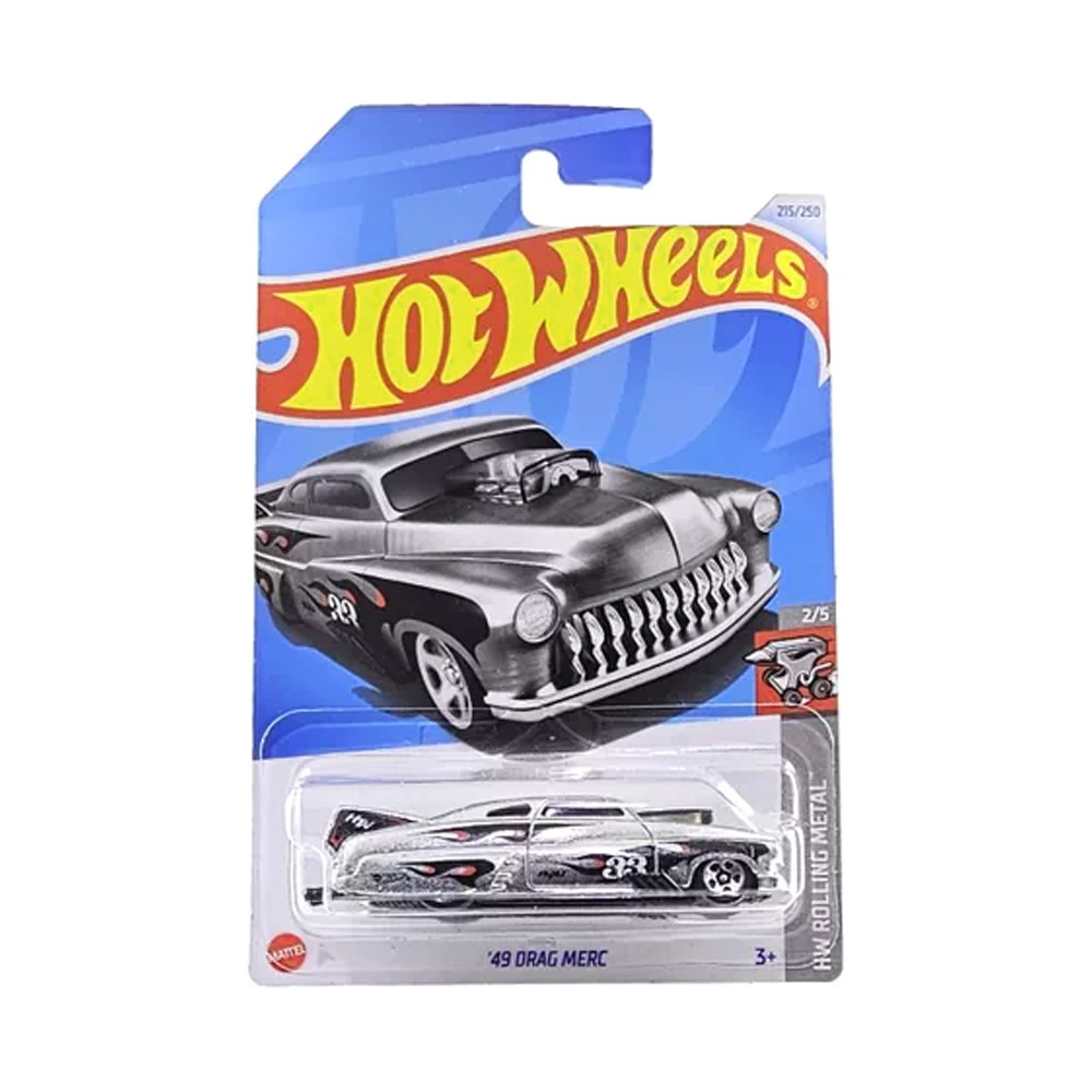 Carrinho Hot Wheels 49 Drag Merc HTB54 Hw Rolling Metal Mattel Shopee Brasil