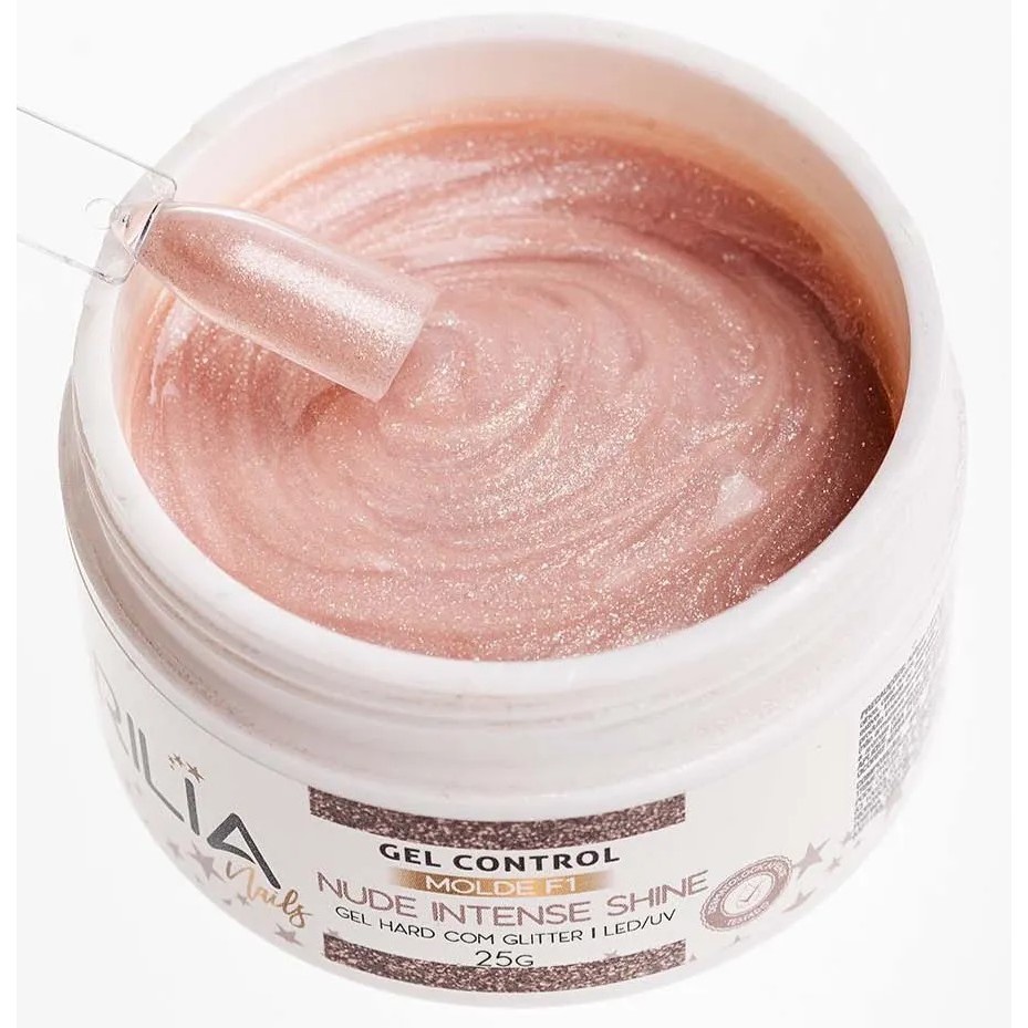 GEL CONTROL NUDE INTENSE SHINE 25G BRILIA NAILS Shopee Brasil