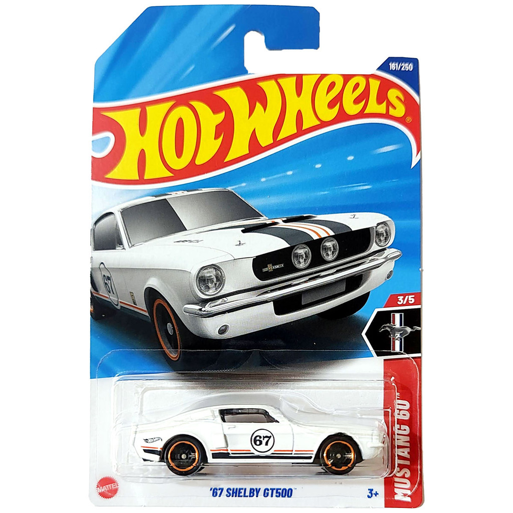 Hot Wheels Básico Mattel Mustang 60th Shelby GT500 67 Lote G 2025