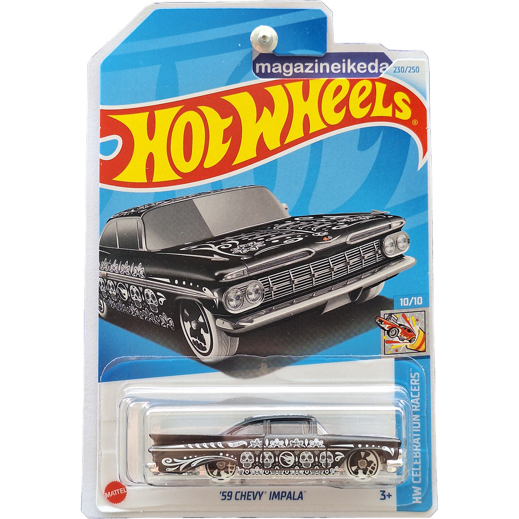 Carro Hot Wheels 59 CHEVY IMPALA HTB02 Raro TH Preto HW CELEBRATION RACERS Shopee Brasil