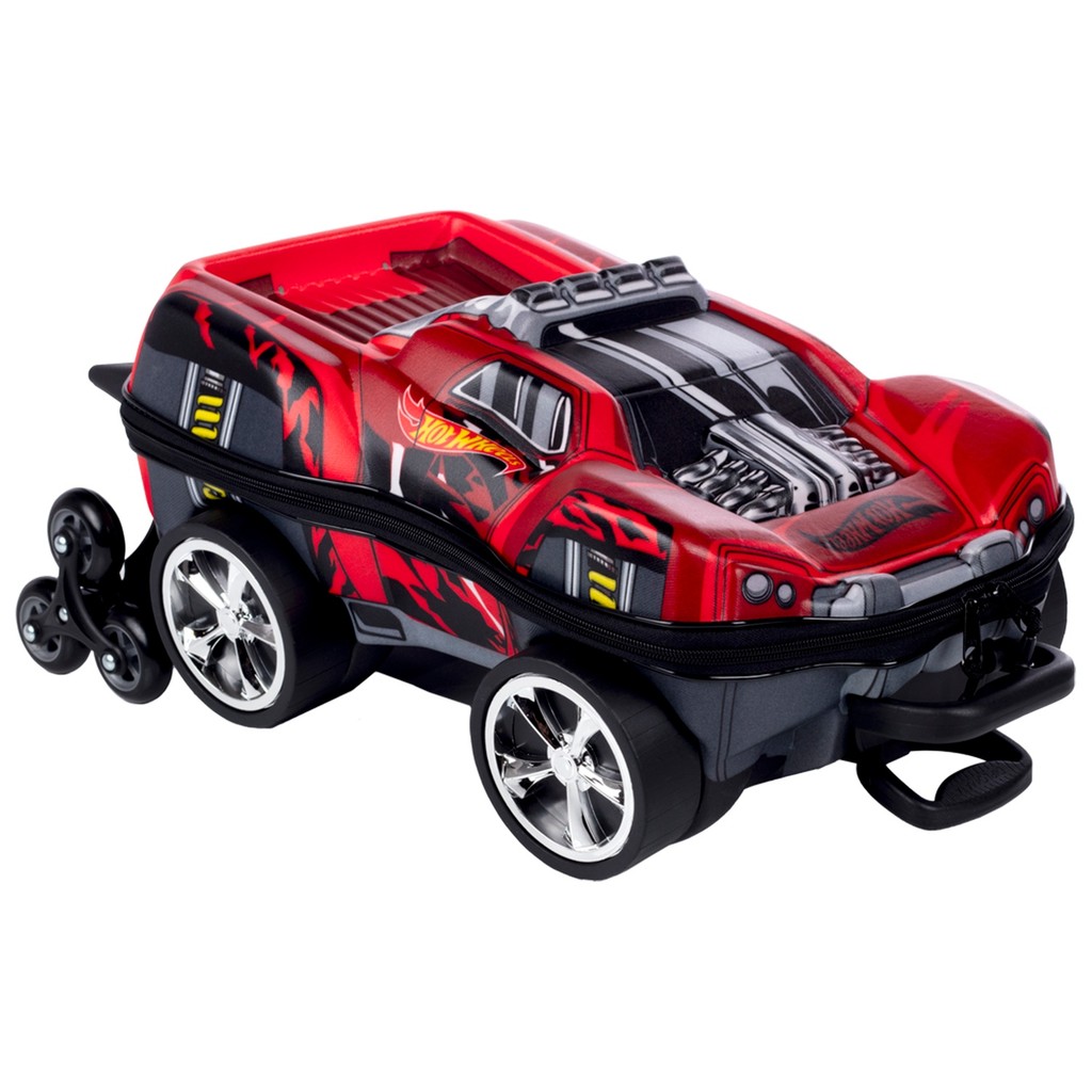 Mala Hot Wheels Dawgzilla Carrinho Mochila Relevo D Rodinha Maxtoy Shopee Brasil
