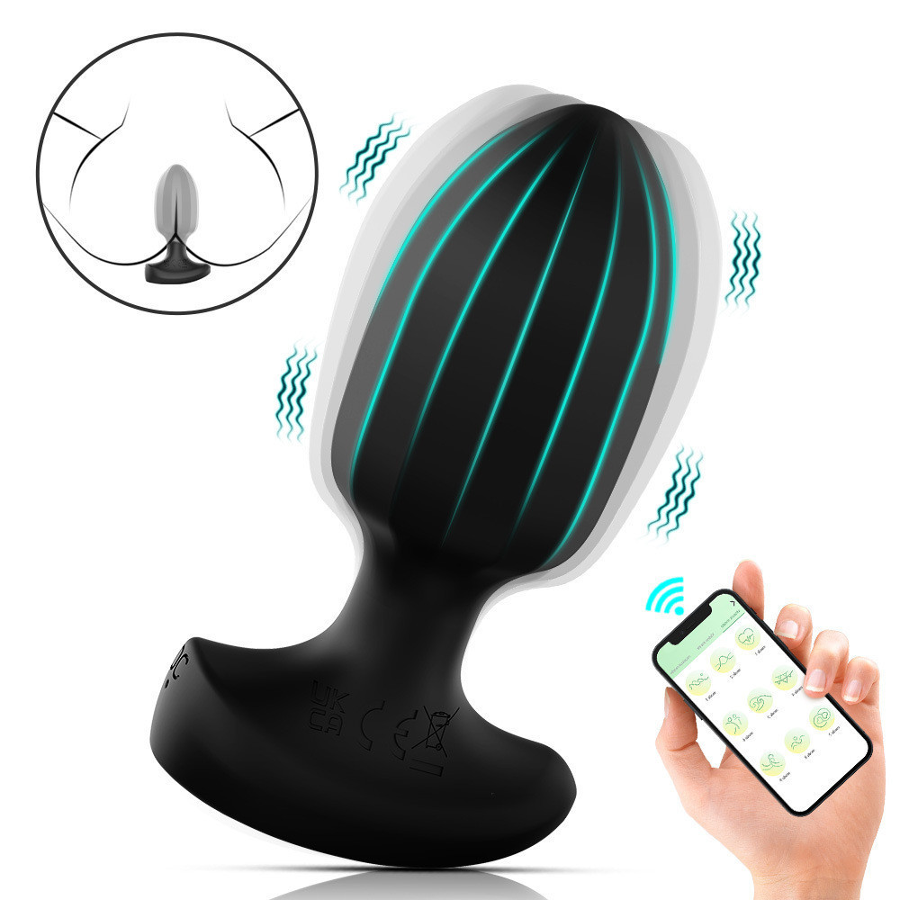 Vibrador Plug Anal APP Estimulador Anal Para Sexo Anal Cu Sex Shop Shopee Brasil