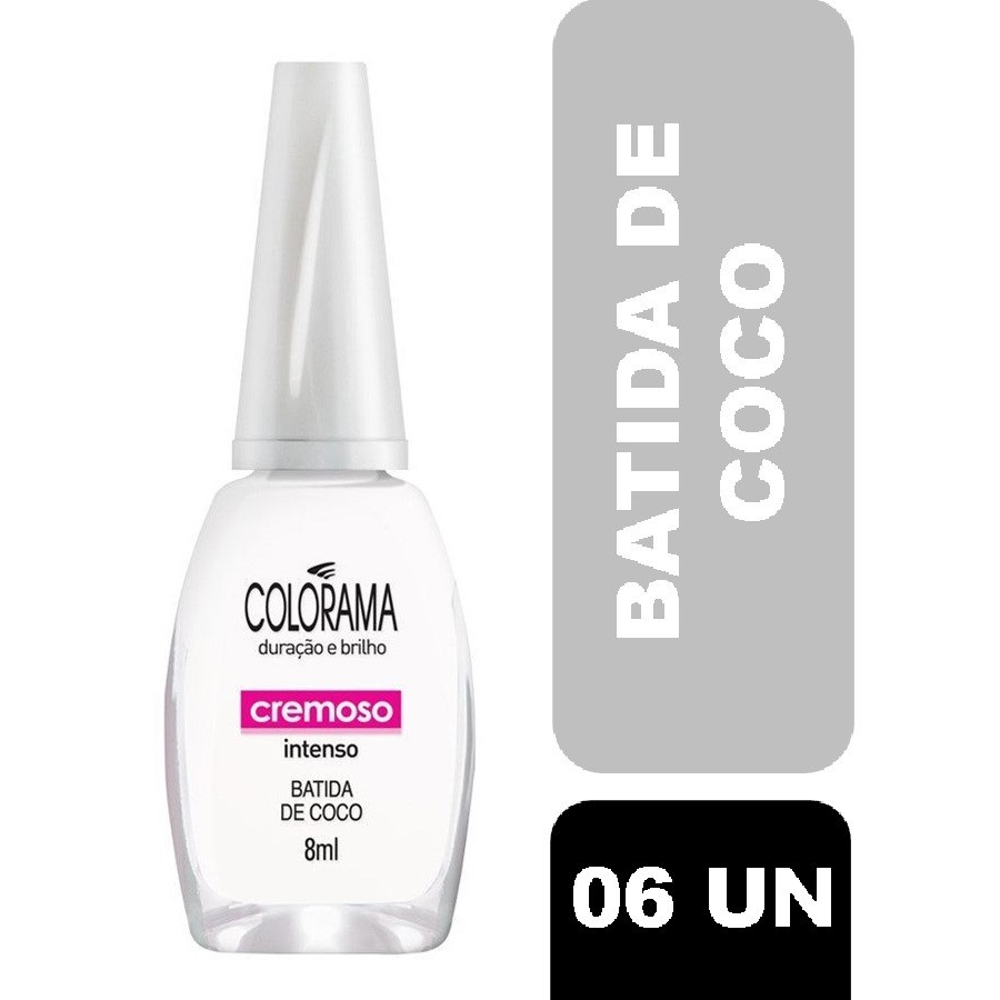 Esmalte Colorama Cremoso Batida De Coco Ml Unidades Shopee Brasil