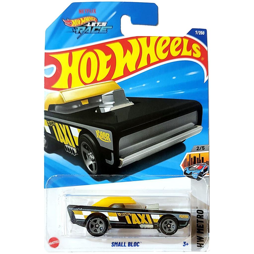 Hot Wheels Básico Mattel Netflix Let s Race HW Metro Small Bloc Lote G 2025 Shopee Brasil
