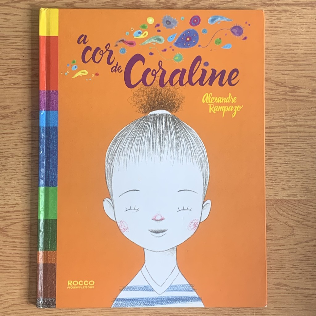 LIVRO A COR DE CORALINE ALEXANDRE RAMPAZO Shopee Brasil