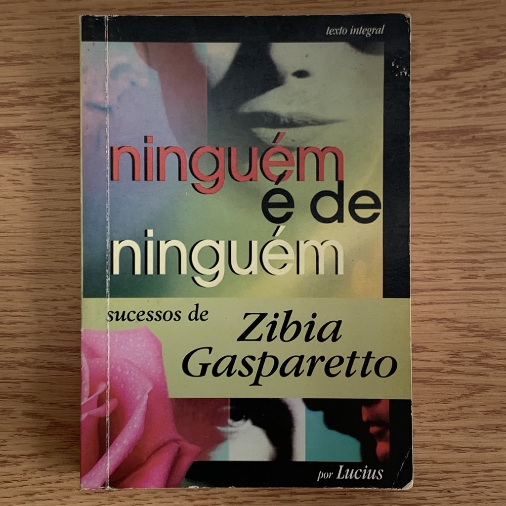 LIVRO NINGUÉM É DE NINGUÉM ZIBIA GASPARETTO BOLSO Shopee Brasil