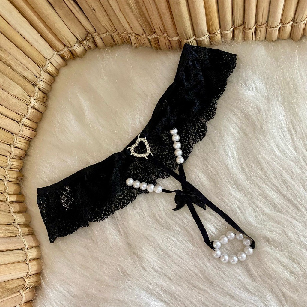 Kit Saia Tailandesa 2 Lingerie Sexy Renda Gripir Anel Estimulante E