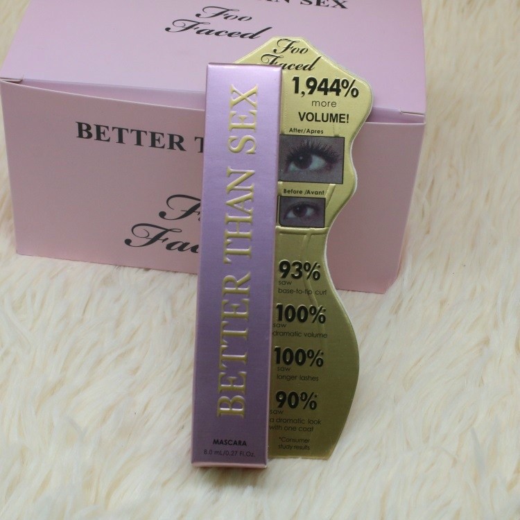 Too Faced Better Than Sex Eye Preto Prova D Gua Ondula O Longa