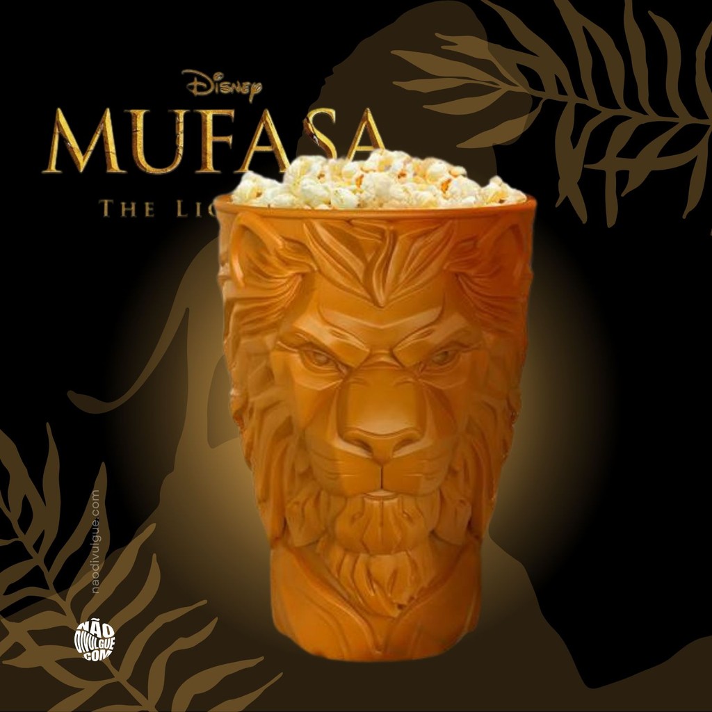 Balde De Pipoca Mufasa Cinemark Shopee Brasil