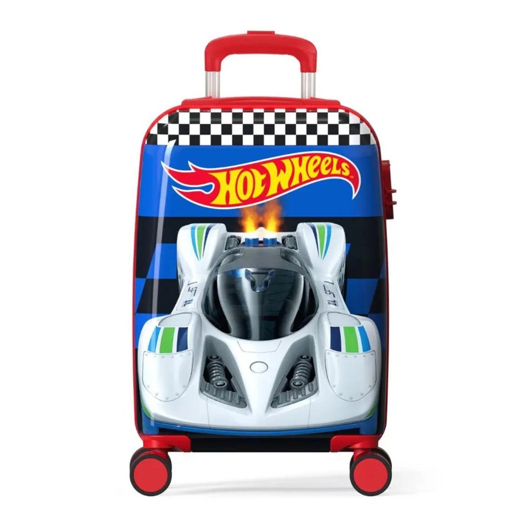 Mala Malinha Bordo Escolar ABS Hot Wheels Original Luxcel Shopee