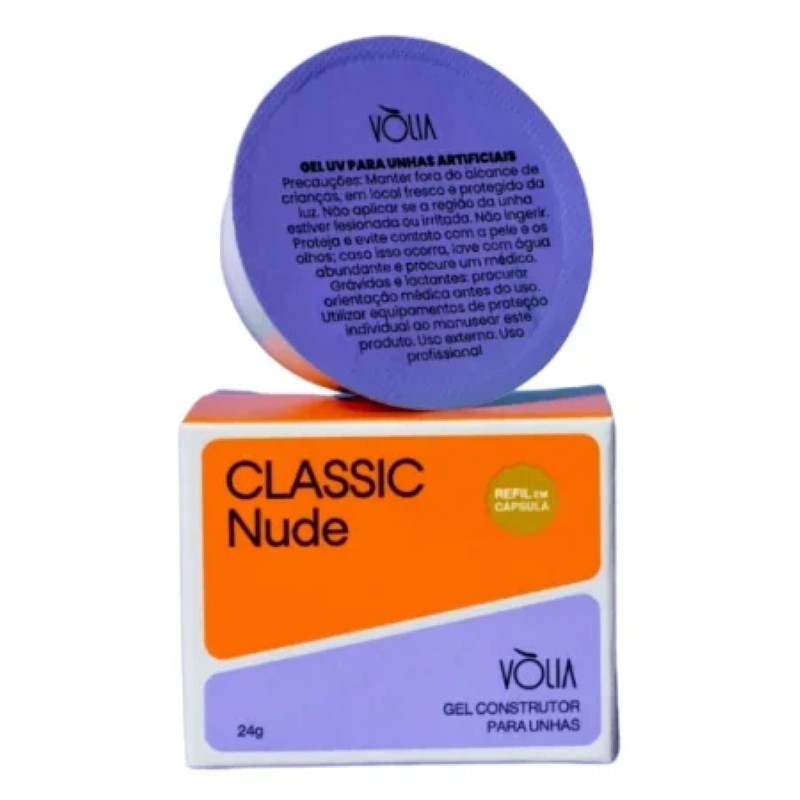Blister Gel Volia Classic Nude G Shopee Brasil