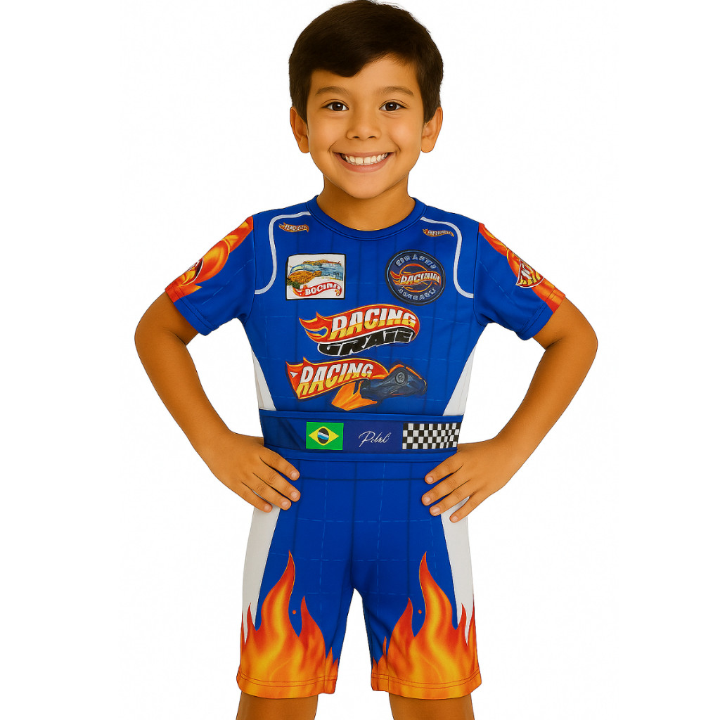 Fantasia Infantil Hot Wheels Carros Máscara Shopee Brasil