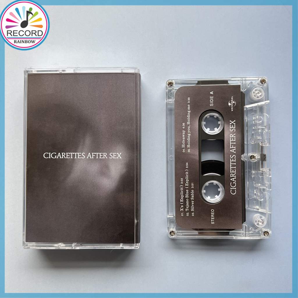 Cigarettes After Sex Xs Cassette Tape Brand New Lacrado Original