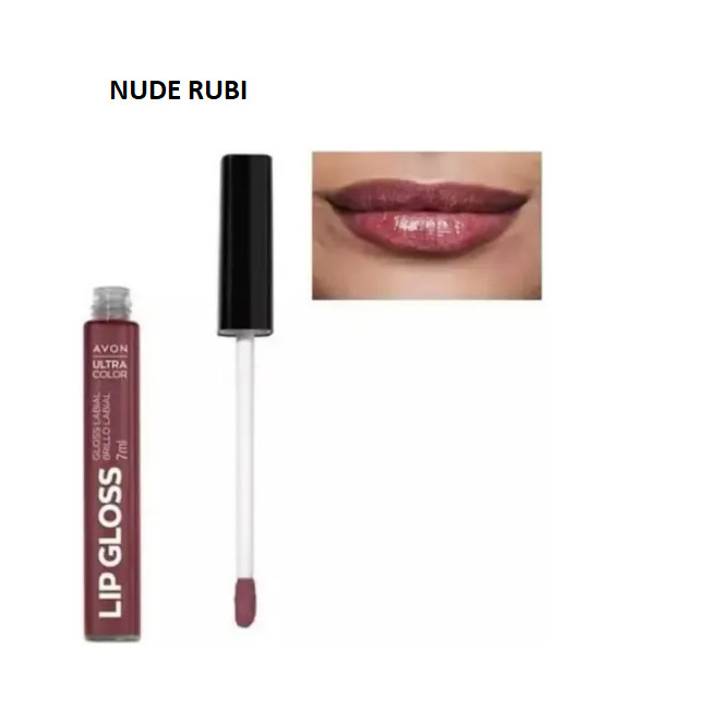 Gloss Labial NUDE RUBI Avon Ultra Color LIP GLOSS Ml Shopee Brasil
