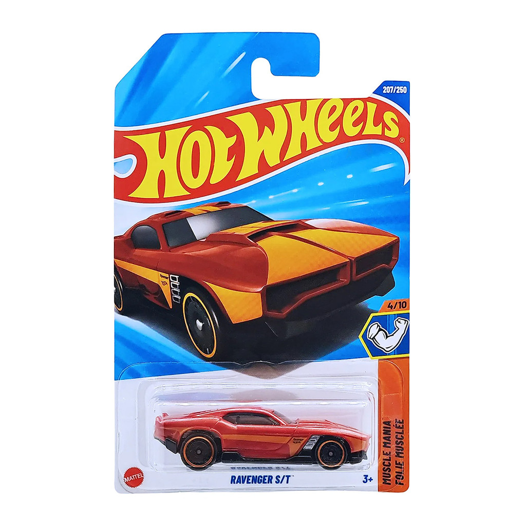 Carrinho Hot Wheels Ravenger S T Laranja 2025 Lote Q JBC14 4 10