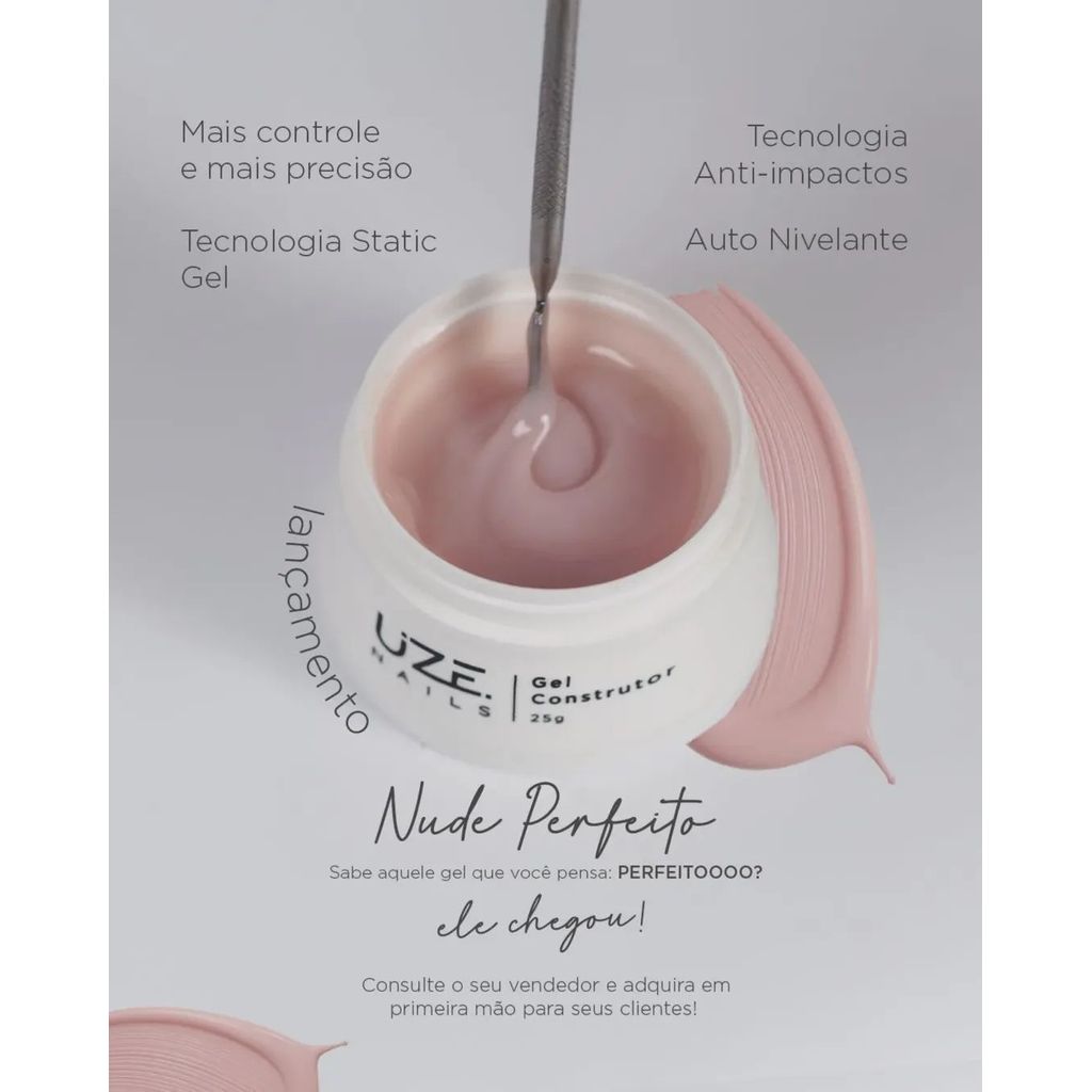 Uze Gel Construtor Nude Perfeito G Naturalidade Perfeita Gel Nude Gel