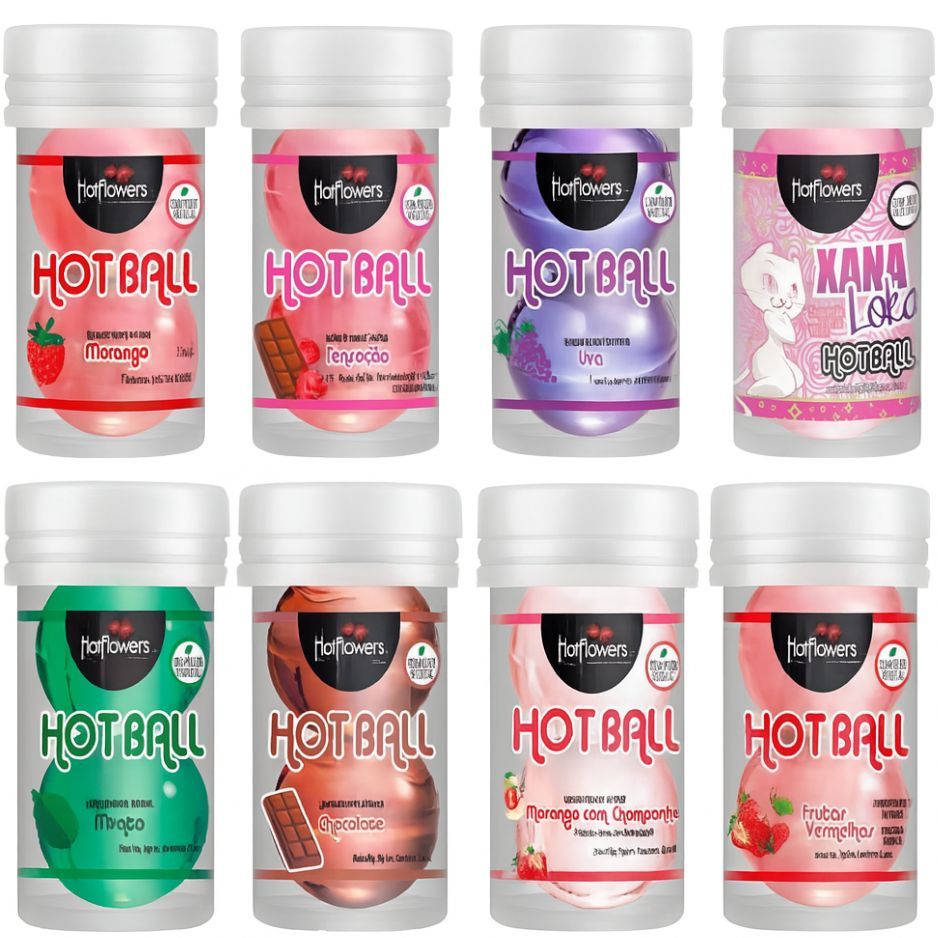 Kit Lubrificante Bolinhas Exploxivas Hot Ball Sex Shop Shopee Brasil