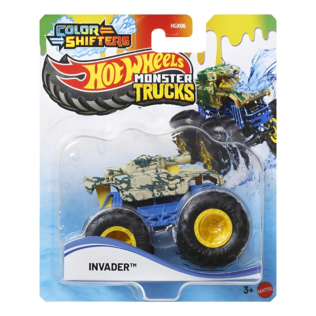 Monster Trucks Color Shifters Muda De Cor Hot Wheels