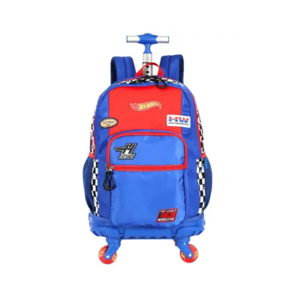 Mochila De Rodinhas Costas Hot Wheels Luxcel Mattel Oficial Shopee Brasil