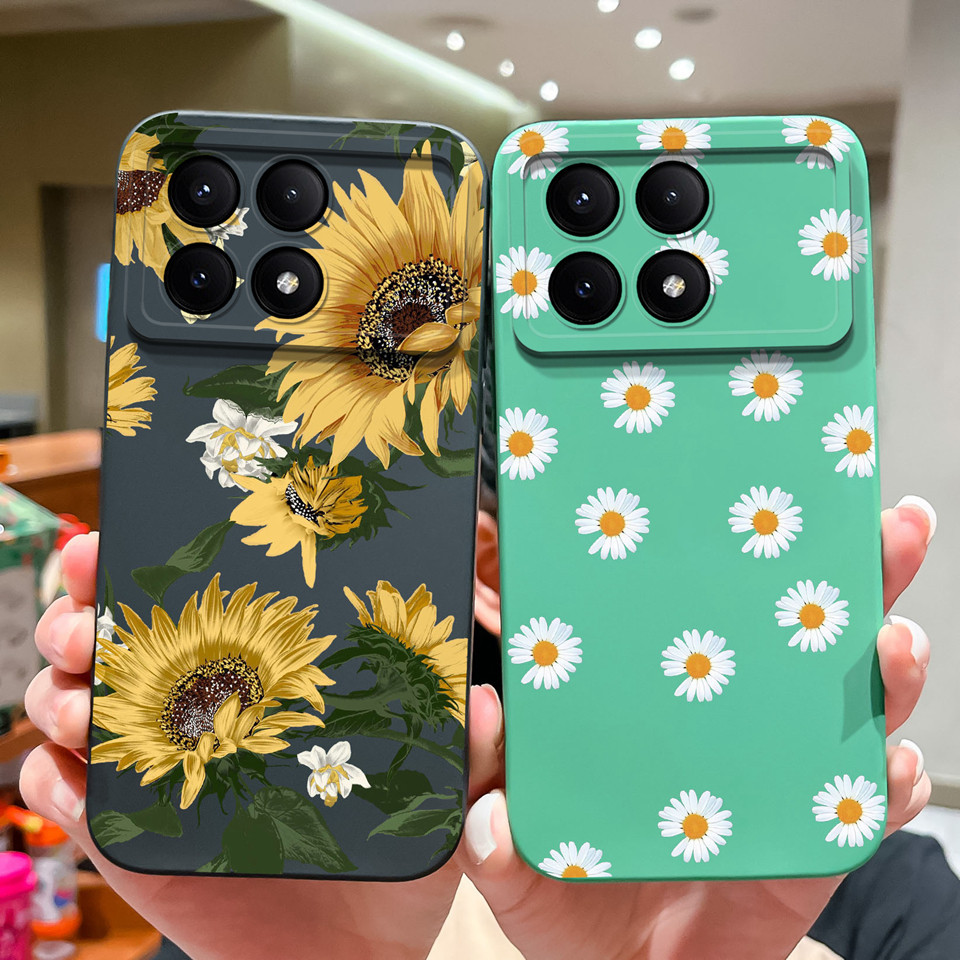 Capa Para Xiaomi Redmi K K E K Pro Poco X Linda Girassol Capinha