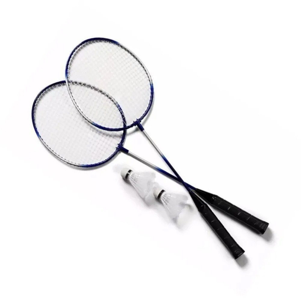 Kit Raquetes Badminton Petecas E Bolsa Shopee Brasil