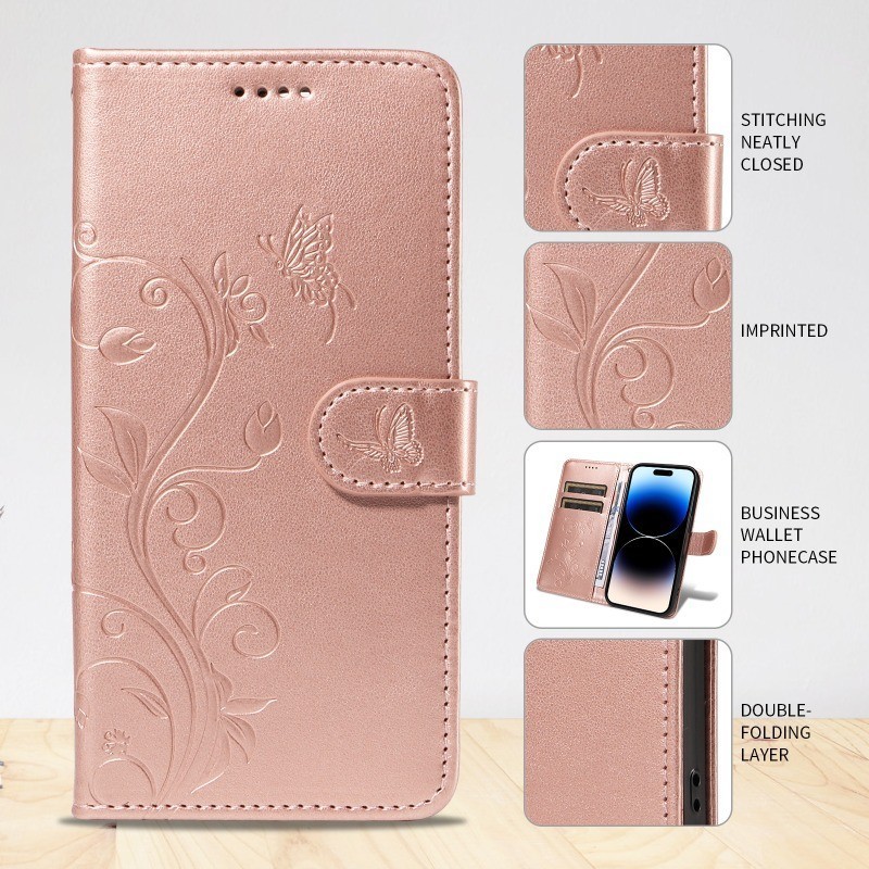 Capa Flip De Couro Para Motorola Moto Edge E E S E E I E