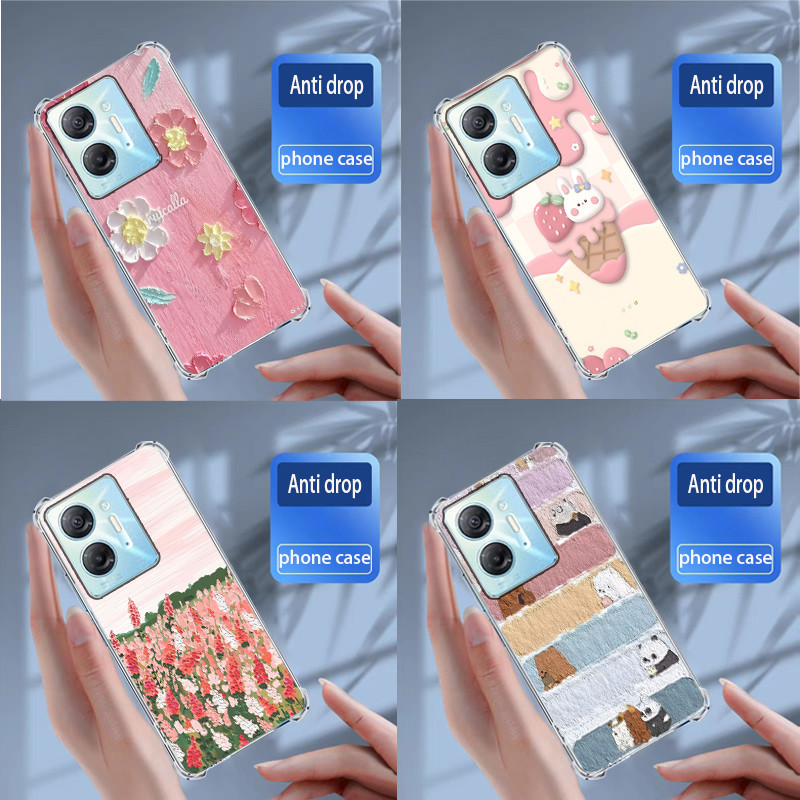Capas Para Infinix Hot 30 5G Silicone Macio TPU Capa De Telefone