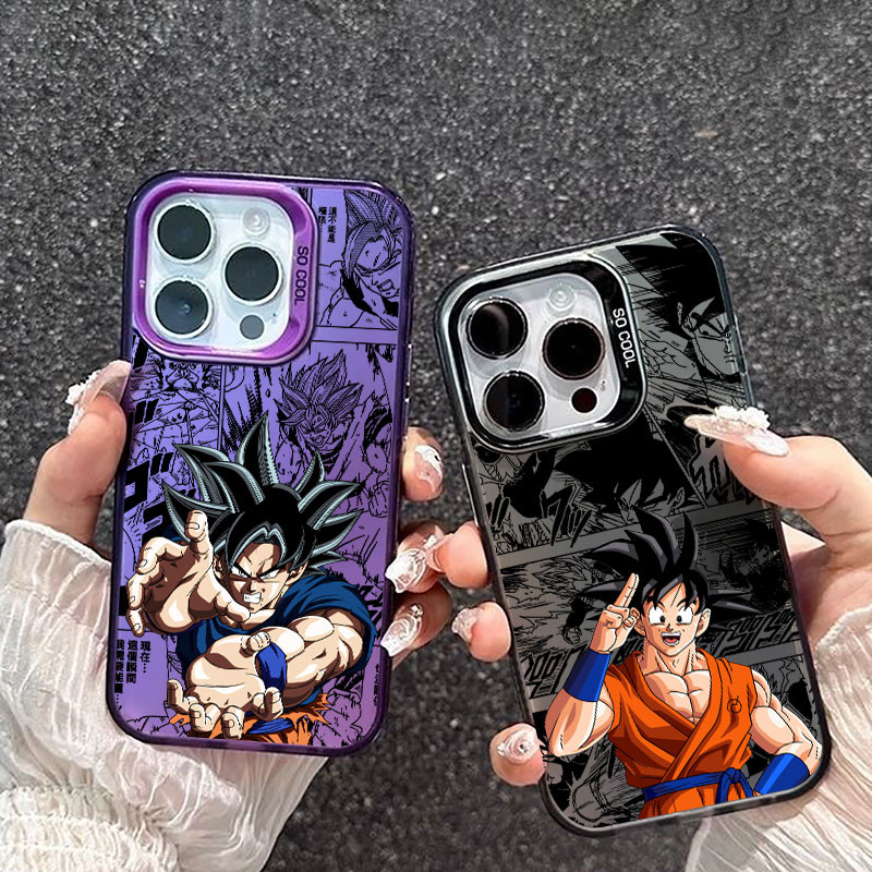 Goku Anime Dragon Balls Super Saiyan Capa De Telefone Para Iphone