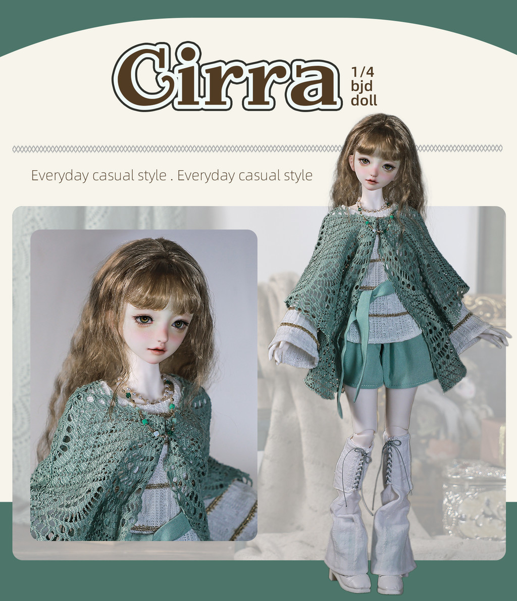 Shugafiairy Cirra Original Bjd Boneca Conjunto Completo Todos Os