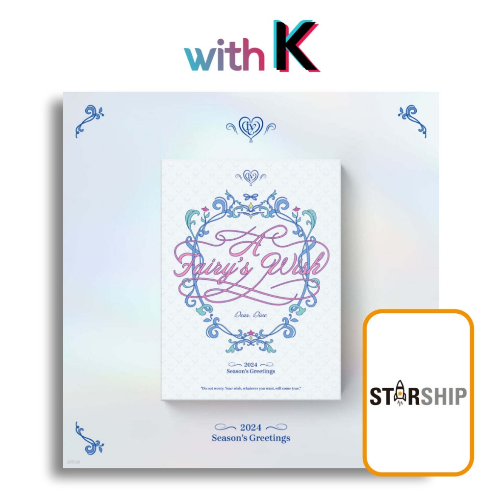 STARSHIP IVE 2024 Seasons Greetings A Fairy S Wish Shopee Brasil