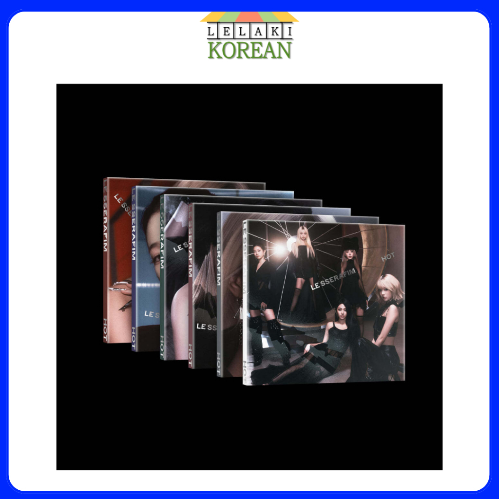 LE SSERAFIM 5th Mini Album HOT COMPACT Version Shopee Brasil