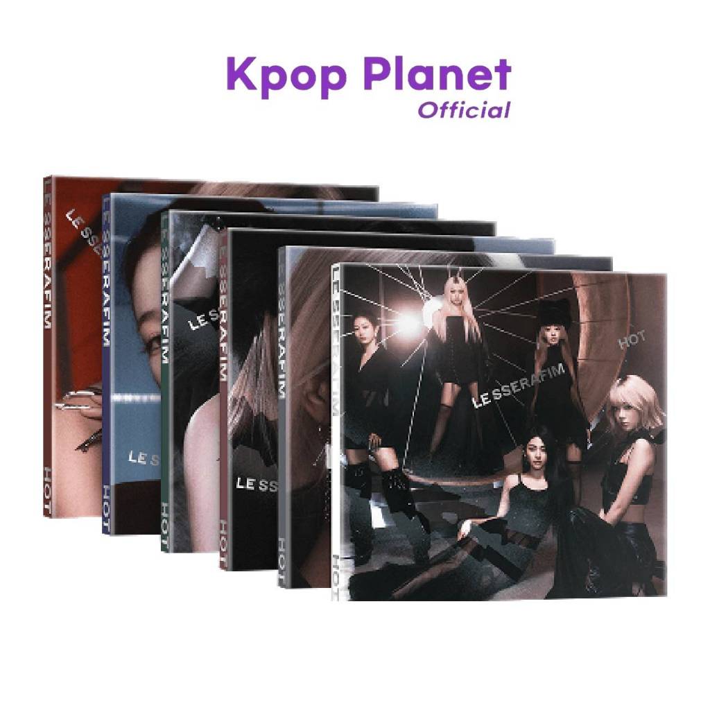 Store POB COMPACT Ver LE SSERAFIM Th Mini Album HOT Shopee Brasil