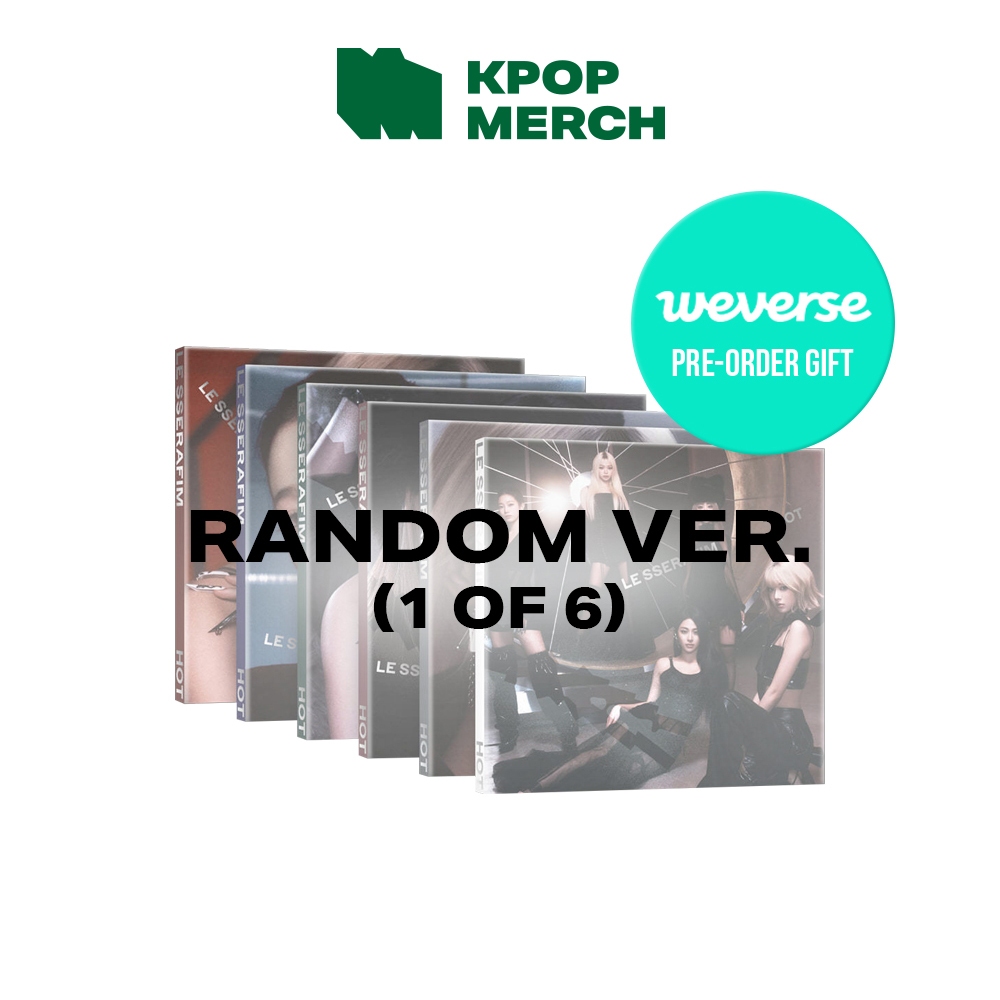 Weverse POB LE SSERAFIM Th Mini Album HOT Compact Ver Random