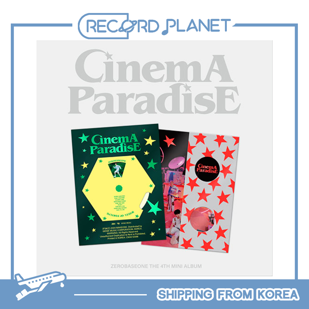 Zerobaseone Zb The Th Mini Album Cinema Paradise Shopee Brasil