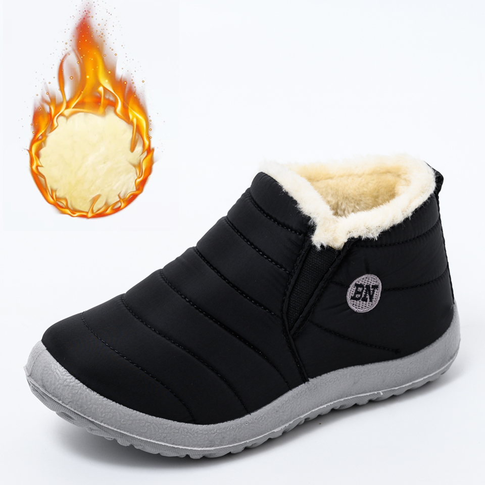 Presente De Natal Botas De Inverno Mulheres Neve À Prova Dwaterproof